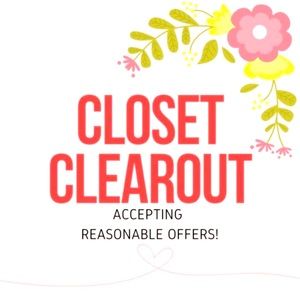 Reasonable offers welcome!